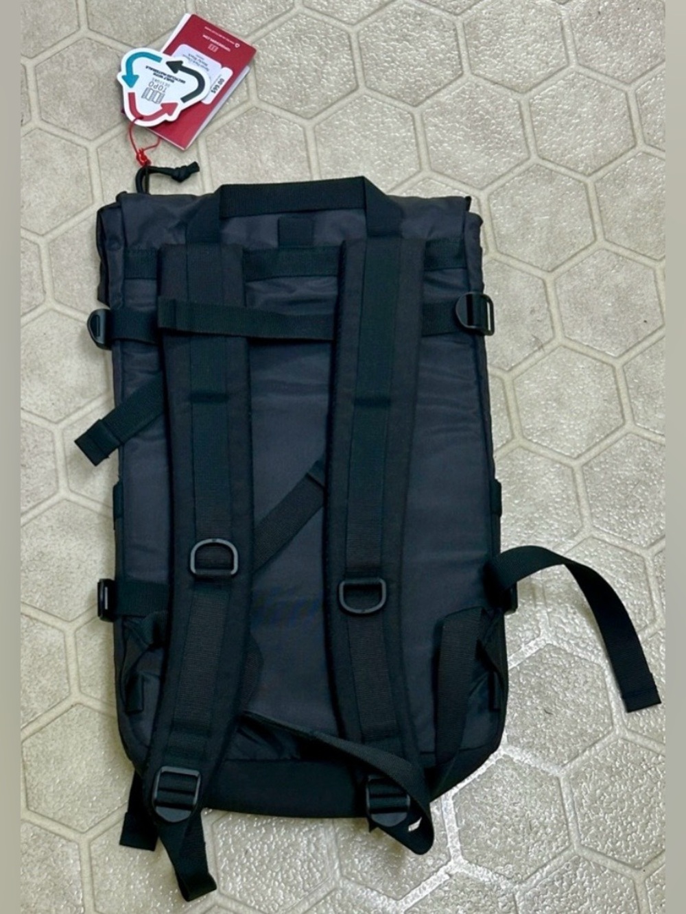 Topo Designs Black 20 Liter Rover Backpack - Picture 15 of 16